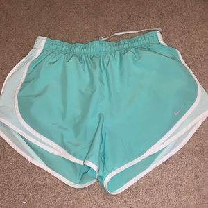 Teal Nike shorts